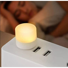 Deals, Discounts & Offers on  - DIGILIO USB Lights by Night Plug-in Mini LED Bulb Portable Compact Night Light,Ideal