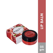 Deals, Discounts & Offers on  - Fizzy Fern Pomegranate Lip Balm With Olive Oil Almond Oil Coconut Jojoba Wheat Germ Shea Butter, 5 g