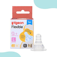 Deals, Discounts & Offers on Baby Care - Pigeon Softtouch Peristaltic Nipple Y Cut,For 9+ Month Babies,BPS Free,BPA Free