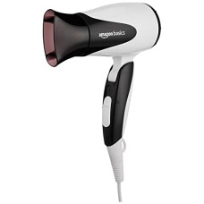 Deals, Discounts & Offers on  - Amazon Basics Air Hair Dryer 1100 Watts with 2 Heat Settings (Hot/Warm) Settings - Compact & Foldable, Black