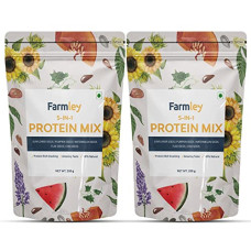 Deals, Discounts & Offers on  - Farmley 5-In-1 Premium Mix Seeds For Eating & Healthly Snacks Contains Pumpkin,Chia,Flax,Sunflower,Watermelon Seeds Pack Of 2 , Each 200 Gm