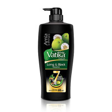 Deals, Discounts & Offers on  - Dabur Vatika Long & Black Shampoo - 640ml | With Amla & Bhringhraj I For Shiny, Long & Black Hair | No Added Parabens | Provides Gentle Cleansing, Conditioning and Nourishment to Hair