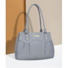 Deals, Discounts & Offers on Bags, Wallets & Belts - LAKME FASHIONWomen Grey Shoulder Bag