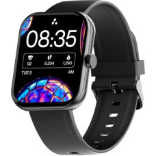 Deals, Discounts & Offers on  - Ambrane Wise Eon Max with 2.01'' Lucid display, BT Calling, with customisable watch face Smartwatch(Black Strap, Regular)
