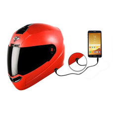 Deals, Discounts & Offers on  - Steelbird SBA-1 7Wings HF ISI Certified Full Face Helmet with Smoke Visor Detachable Handsfree Device