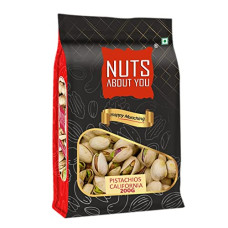 Deals, Discounts & Offers on  - Nuts About You California Pistachios Roasted & Salted 200 g | Lightly Salted | Perfectly Roasted | Fresh & Crunchy
