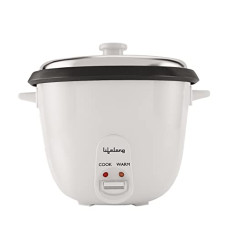 Deals, Discounts & Offers on  - Lifelong LLRC02 Electric Rice Cooker 1.8 Litres|700 watt| Aluminium Cooking Pan| One Touch Operation & Keep Warm Function| Cool Touch Outer Body (White)