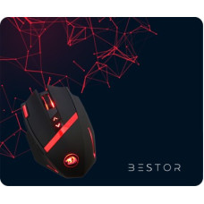 Deals, Discounts & Offers on Computers & Peripherals - Bestor Ultra-Low Friction Mouse Mat, Anti-Slip Base, High Durability Mousepad(Black)