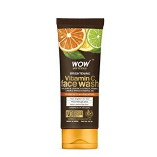 Deals, Discounts & Offers on  - WOW Skin Science Brightening Vitamin C Face Wash | All Skin Types | Glowing Bright Skin | Refreshing | Paraben & Sulphates Free | Face Wash