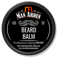 Deals, Discounts & Offers on Health & Personal Care - Man Arden Beard Balm Professional Styling For Gloss Finish, Healthy Beard Growth, 50gm