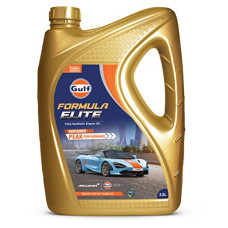 Deals, Discounts & Offers on Lubricants & Oils - GULF FORMULA ELITE 5W-30 [3.5L] API SP and ACEA A3 Fully Synthetic Car Engine Oil