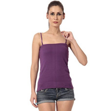 Deals, Discounts & Offers on Women - Teemoods Women's Cotton Spaghetti Strap Camisole Slip