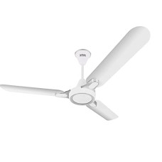 Deals, Discounts & Offers on  - Hindware Smart Appliances Ventus White Silver 1200MM ceiling Fan Star Rated with metallic finish Energy Efficient Air Delivery Fan comes with 49 W copper motor and unique aerodynamic aluminium blades