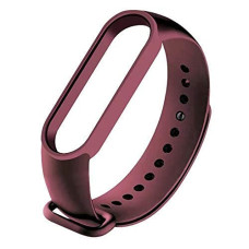Deals, Discounts & Offers on  - INEFABLE Mi SmartWatch 5 and 6 Watch Strap Original Watch Strap M5/M6 - Pack of 1 - Wine - (Device Not Included - Not Compatible with Mi Band M1/M2/M3/M4)