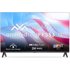 Deals, Discounts & Offers on Entertainment - [For Citi Credit Card EMI] iFFALCON by TCL 80.04 cm (32 inch) HD Ready LED Smart Android TV with Bezel-Less design & 24W Speaker(iFF32S53)