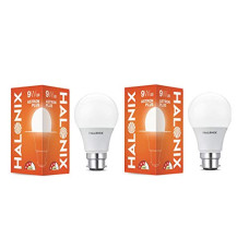 Deals, Discounts & Offers on  - Halonix Astron Plus B22 9-Watt LED Bulb (Cool White) - Pack of 2