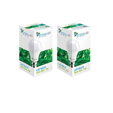 Deals, Discounts & Offers on  - SYSKA B22 7-Watt Led Bulb (Pack of 2, Cool Day Light, Cool Day Light,B22D)