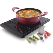 Deals, Discounts & Offers on Personal Care Appliances - Usha CJ1600XPC 1600 w Induction Cooktop(Red, Black, Push Button)
