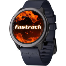 Deals, Discounts & Offers on  - Fastrack FR1|1.39Super UltraVU Display (360*360)|Advanced BT Calling Chipset Smartwatch(Dark Blue Strap, Free Size)
