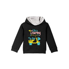 Deals, Discounts & Offers on  - [Size 7 Years-8 Years] Naughty Ninos Unisex Cotton Hooded Neck Sweatshirt