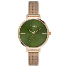 Deals, Discounts & Offers on Women - TIMEX Analog Green Dial Women's Watch-TWEL155SMU04