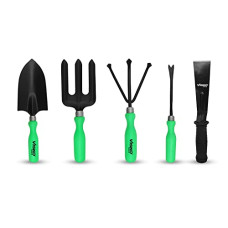 Deals, Discounts & Offers on Gardening Tools - Visko GTK Garden Tool kit (Green and Black, 5-Pieces)