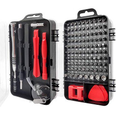 Deals, Discounts & Offers on  - VIBOTON 110 in 1 Screw driver Tool Set Kit, Screwdriver Set, Tool Kit, Professional Precision Screwdriver Set, Multi-Function Magnetic Computer Repair Tool Kit, Compatible with Mobile, Tablets, Glasses, Laptop, PC ETC (Red/Black)