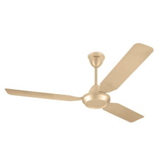 Deals, Discounts & Offers on  - Hindware Snowcrest Jubilo Metallic 1200mm Designer 3 Blade Ceiling Fan with Premium Metallic Finish, Dust Resistant Aerodynamic Blades For Even Air Distribution (Topaz Gold)