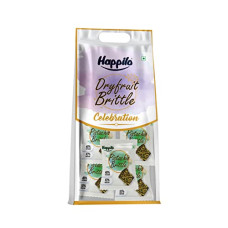 Deals, Discounts & Offers on  - Happilo Premium Pista Brittle Valentine's Day Gift Box 204g (17gX12), Protein Rich, Sweets, Tasty and Crunchy, Delicious and Healthy Snack, No Added Preservatives | Premium Chocolate Dryfruit Gift Hamper | Wedding, Anniversary, Birthday | Friends, Family,