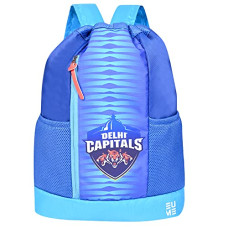 Deals, Discounts & Offers on Laptop Accessories - EUME Delhi Capitals 19 Ltrs Drawstring Backpack with 1 Compartment Men & Women Fit Up to 13.3 inch Laptop Blue Color