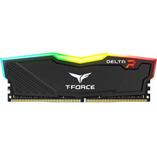 Deals, Discounts & Offers on  - TeamGroup T-Force Delta RGB 8GB (8GBx1) DDR4 3600MHz CL18 Black Gaming Memory - TF3D48G3600HC18J01