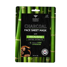 Deals, Discounts & Offers on  - Bombay Shaving Company Charcoal Face Sheet Mask For Easy At-Home Skin Restoration
