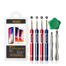 Deals, Discounts & Offers on Mobile Accessories - Scout 7 PCs Opening Kit Metal Screwdriver Repair Tools Set