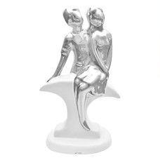 Deals, Discounts & Offers on  - archies Polyresin Couple Statue| Showpiece| Gifting Item for Valentines Day| Birthdays Decoration |Ideal