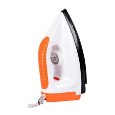 Deals, Discounts & Offers on Irons - Tahiro Hibiscus Dry Iron Box For Press Clothes Electric 750W Coating (Orange)