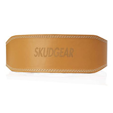 Deals, Discounts & Offers on  - Skudgear Leather Weight Lifting Belt Unisex Comfortable & Adjustable Gym Back Support for Heavy Lifting