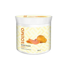 Deals, Discounts & Offers on  - Amazon Brand - Solimo Body Scrub, Papaya, 300gms