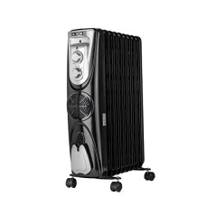 Deals, Discounts & Offers on  - [For HDFC Bank Credit Card] USHA 3811 F 2300-Watt Oil Filled Radiator (Silver & Black)