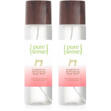 Deals, Discounts & Offers on  - PureSense Joy Grapefruit Body Mist Combo Long Lasting Fragrance Body Mist - For Women(300 ml, Pack of 2)