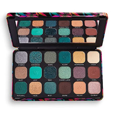 Deals, Discounts & Offers on Beauty Care - Makeup Revolution Forever Flawless Chilled, Cannabis Sativa Eye Shadow Palette Eyeshadow Palette, Create Long-Lasting Eye Makeup Looks, Vegan & Cruelty-Free-19 g