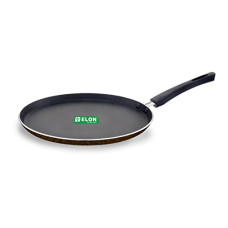 Deals, Discounts & Offers on Cookware - Elon Crystal Aluminium Non-Stick Tawa 28CM/3MM