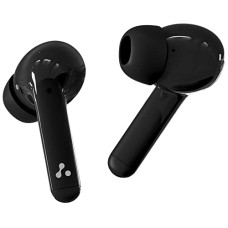 Deals, Discounts & Offers on Headphones - Ambrane Dots Hype True Wireless in Ear Earbuds with 28 Hours Playtime, BoostedBass Low Energy Consumption Bluetooth V5.2, Responsive Touch Controls, Voice Assistance, IPX4 (Black)