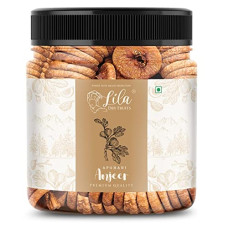 Deals, Discounts & Offers on  - LILA DRY FRUITS Premium Dried Afghani Anjeer | Dried Figs | Rich Source of Fibre Calcium & Iron | Low in calories and Fat Free | Non-GMO Dried Anjir (500gm*2) Jar Pack