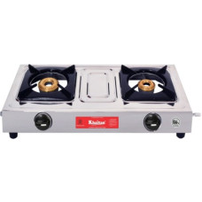 Deals, Discounts & Offers on  - Khaitan 2 Burner Classic Stainless Steel Manual Gas Stove(2 Burners)