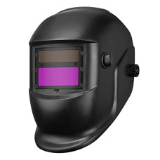 Deals, Discounts & Offers on  - Welding Helmets True Color Solar Powered Auto Darkening Lens Weld Hood Helmet Large Viewing Screen Welder Mask Adjustable Use Wide Shade 4/9-13