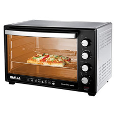 Deals, Discounts & Offers on  - Inalsa Oven MasterChef 46SSRC OTG (46L) with Motorised Rotisserie and Convection, 2000W, 4 Stage Heat Selection, Stainless-Steel Finish| Suitable For Big Families (Silver)