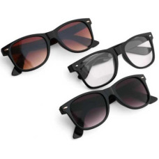 Deals, Discounts & Offers on Sunglasses & Eyewear Accessories - SRPMUV Protection  Sunglasses (50)(For Men & Women, Clear, Black, Brown)