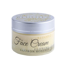 Deals, Discounts & Offers on  - Bluoilz Saffron and Rosehip Glowing Face Cream, 50g | Skin Nourishing, Moisturizing and Rejuvenating Face Cream | Prepared with Almond Butter and Honey | Natural and Organic Ingredients Only | Paraben & Sulphate Free