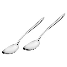 Deals, Discounts & Offers on  - SignoraWare Kitchen Tools Stainless Steel(Food Grade) Heavy Gauge(1.1 MM) Non Stick Classic Solid Pan Spoon No.5(Serving Spoon) Chamcha