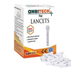 Deals, Discounts & Offers on  - AmbiTech Flat Type Institution/Hospital Glucometer Lancets (500 Nos)